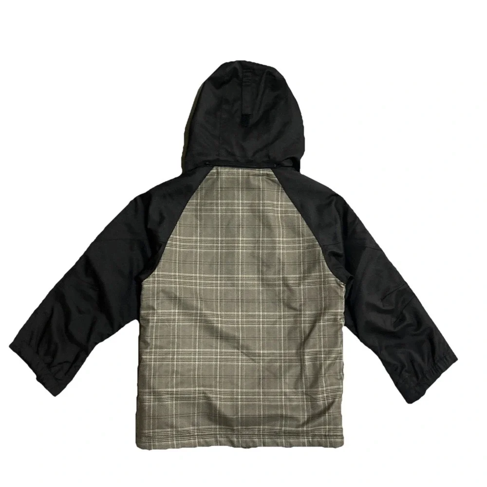 Triple Nickel 555 Plaid Ski Snowboard Jacket Water Resistant Insulated Size‎ 8